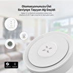 Xenon Smart Zigbee Wi-Fi ve Bluetooth Akıllı Ev Ağ Geçidi, Mobil App Kontrollü Köprü Cihazı Tuya Uyumlu Gateway Hub X7964