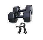 BESİNİSTANBUL 10 KG DAMBIL X 2 ADET = 20 KG +SAYAÇLI AYARLANABİLİR EL YAYI