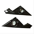 Honda Civic Fc5 Tweeter Kaplama Piano Black