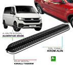 T5 TRANSPORTER UZUN ŞASE ARACA ÖZEL NEVADA SİYAH YAN BASAMAK 2003 2004 2005 2006 2007 2008 2009