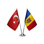 Moldova İkili Masa Bayrağı