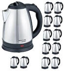 AWOX Armada Ketle ( 12 adet) 1800 ML Paslanmaz Çelik Su Isıtıcı 1800