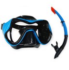 Star Diving Dalış Maskesi ve Snorkel Yetişkin - 51714-MAVİ