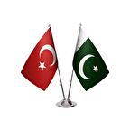 Pakistan İkili Masa Bayrağı