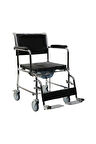 GOLFİ Alüminyum Katlanabilir Manuel Klozetli Banyo Sandalyesi Comfortable Wheelchair