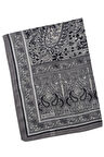 Mısırlı Eşarp Etnik Desenli Pamuklu Şal 75x190 cm