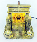 Antik Mısır Sphinx Tapinaği Işıklı GeriAkış Tütsülük (Amber Işıklı)