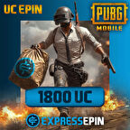 PUBG MOBİLE 1800 UC ANLIK YÜKLEME 