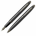 İsminize Özel Scrikss 88 Mat Siyah Dolma+Tükenmez Kalem Set