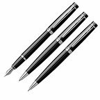 İsminize Özel Scrikss 38 Siyah Krom Klips 3 Lü Set D.K+T.K+V.K