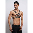 Erkek Göğüs Harness, Erkek T-Shirt Üzeri Aksesuar