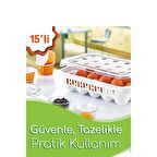 15 Bölmeli Yumurta Kabı
