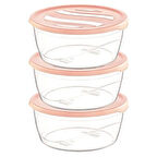 Saklama Kabı Karizma Yuvarlak 3lü No:2