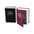 KİTAP MODELİ KİLİTLİ KASA - KUMBARA KÜÇÜK - 114X80X45MM