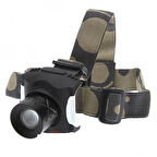 Şarjlı Zoomlu Kafa Feneri