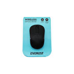 EVEREST SM-804 WİRELESS - KABLOSUZ 1600DPI USB OPTİCAL MOUSE VAKUM AMBALAJ (5365)