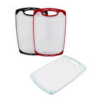 40X24CM  BÜYÜK  PLASTİK  KESİM PANOSU  KAYMAZ SİLİKON KENARLIK - 10MM KALINLIK (5365)