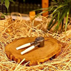 METAL FINDIK KIRACAK BEYAZ SAPLI (5365)