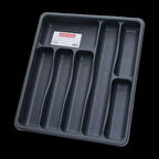 GRİ - 7 BÖLMELİ ÇEKMECE İÇİ KAŞIKLIK (5365)