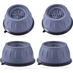 Çamaşır Makinesi Titreşim Önleyici Kaydırmaz Vantuzlu Stoper Set (5365)