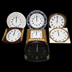 DÜZ DUVAR SAATİ KARIŞIK (5365)