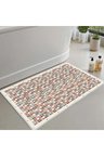 Banyo Paspası, Yumuşak Banyo Halısı, Kaymaz Dot Tabanlı, Yıkanabilir - 60x100