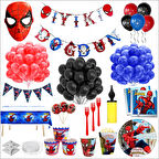 ÖRÜMCEK ADAM MEGA FULL DOĞUM GÜNÜ SETİ