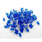 50 adet 5 mm Mavi Led