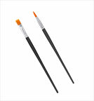 2'li Kalın (Düz) Ve İnce Uçlu Fırça