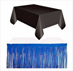 Siyah Masa Örtüsü, Lacivert Masa Eteği