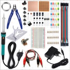 BREADBOARD TEMEL ELEKTRİK - ELEKTRONİK SETİ + LEHİMLEME SETİ