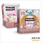 BRİDE TO BE 8 KİŞİLİK FULL PARTİ SETİ 100 PARÇA