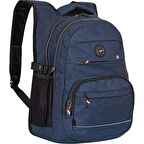 Relaxion 2236 Lacivert Astarlı Kumaş Sırt Çantası