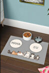 KAYDIRMAZ TABAN KEDİ KÖPEK MAMA-SU ALTLIĞI / PASPAS