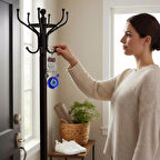 KAPI SÜSÜ .HEDİYELİK ,DUVAR SÜSÜ  NAZAR BONCUKLU  METAL 