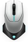 Dell Alienware 610M Kablolu/Kablosuz Gaming Mouse AW610M Ay Işığı
