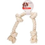 Flamingo 4 Düğümlü Bej İp XL Köpek Oyuncağı 60cm