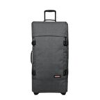 Eastpak Tranverzw L Black Denim Tekerlekli Valiz