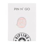 Talking Hey Girl Pin Rozet