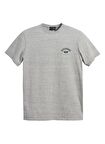 Dockers Slim Fit Gri Erkek Logo T-Shirt A1103-0131
