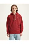 Levi's Erkek Kapüşonlu Bordo Sweatshirt - A4916-0001