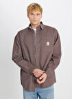 Wrangler Oversize Kahve Erkek Ceket W58520891960P Kahverengi Ceket
