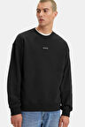 Levi's Relaxed Fit Erkek Siyah Sweatshirt - A4230-0023