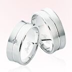 Beyaz Altın Alyans 5406