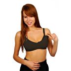 Ships Baby Klasik Bebek Emzirme Sütyeni - Siyah 95 Beden - Doğal Pamuklu