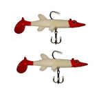 Oskar Turna Silikon Balık Color 3 12cm 2li Paket