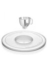 KitchenAid KBC90N 4,3 L ve 4,8 L Stand Mikser İçin Sızdırmaz Kase Kapağı (2 adet)