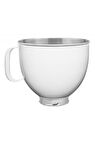 KitchenAid 5KSM5SSBWH White 4.8 Litre Paslanmaz Çelik Kase