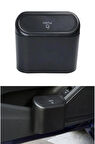 Oto Çöp Kutusu. Kapaklı Araç Içi Çöp Kovası. Düzen Sağlayan Portatif Organizer