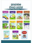 Ata 1.Sınıflar İçin Şekerim Öykü Dizisi + Kitap Okuma Not Defteri